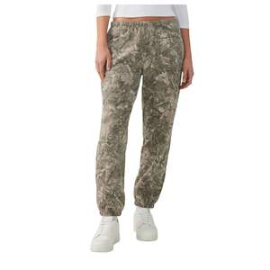 Pantalon de jogging camouflage personnalisé pour femme, taille haute élastique, coupe décontractée ample, style cargo, vente en gros OEM - Product Image 3