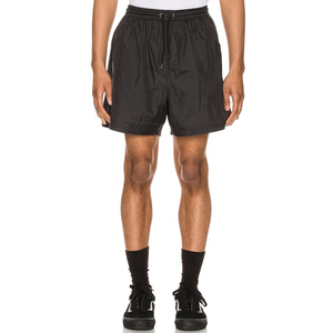 Shorts d'été décontractés en toile pour hommes, à séchage rapide, coupe-vent, taille haute avec cordon de serrage, couleur unie, fabriqués au Pakistan, personnalisables à 100% - Product Image 5