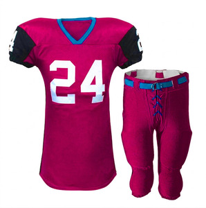 Uniformes de football américain personnalisés légers pour hommes, conception professionnelle, services OEM à bas prix, 100% polyester, résistants à la chaleur - Product Image 3
