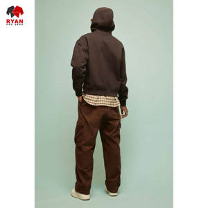 Sweat-shirts personnalisés avec logo pour hommes, 100% coton molletonné respirant, design ODM OEM, spécial hiver - Product Image 3