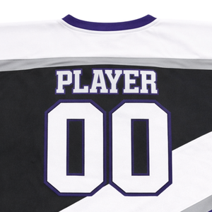 Camiseta de Hockey sobre Hielo Sublimada Personalizada en Negro y Naranja, Uniforme de Hockey Profesional con Nombre del Equipo, Camiseta Deportiva Transpirable para Hombre - Product Image 6