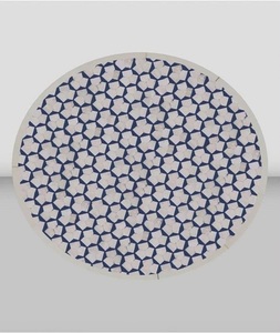 Table console de salle à manger en imitation os, motif élégant, moderne, écologique, faite à la main, sur mesure, FS International - Product Image 3