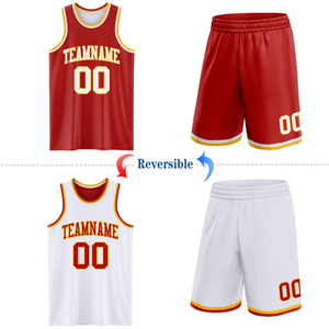 Maillot de basket-ball réversible personnalisé, tendance USA - Product Image 2