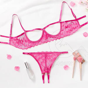 Ensemble de lingerie en dentelle pour femmes, lingerie tendance, vêtements de nuit, vêtements intimes élégants, lingerie moderne - Product Image 6