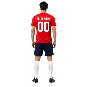 OEM & ODM Soccer Football Jersey for Children and Men Custom Your Own Logo Sports Breathable Comfortable Training Suit - Product Image 2