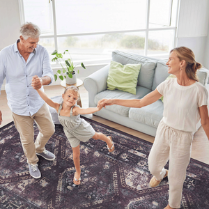 Set di Tappeti Lavabili MAVAL Neri 3x5 (Nero+Vino 3 X 5) - Product Image 4