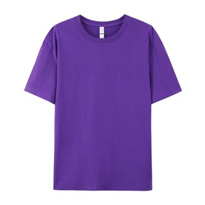 T-shirt uni pour homme en coton épais, respirant, durable, confortable, haut de gamme pour un usage quotidien - Product Image 1