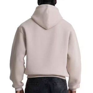 Sweat-shirt à capuche surdimensionné pour homme, de haute qualité, 100% coton, molleton chaud, streetwear décontracté, pour l'extérieur, hiver - Product Image 5