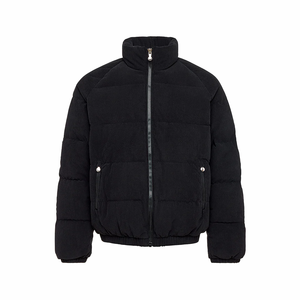 Doudoune personnalisée en duvet d'oie 2026 pour homme, style vintage, en velours côtelé, haute qualité - Product Image 3