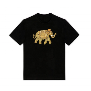 T-shirt en coton imprimé d'éléphant pour hommes, personnalisé, nouveau Design, vente en gros, - Product Image 1