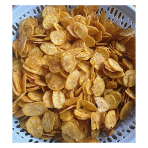 Chips de banane croustillantes, texture dure et sucrée, prêtes à manger, collations de fruits et légumes du Vietnam, durée de conservation de 12 mois, pour tous les âges - Product Image 1