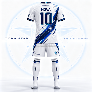 Uniforme de Fútbol Sublimado Personalizado al por Mayor, Jersey y Pantalones Cortos de Fútbol para Hombre de Poliéster de Secado Rápido, Conjunto de Equipación de Equipo, Logotipo Personalizado OEM - Product Image 5