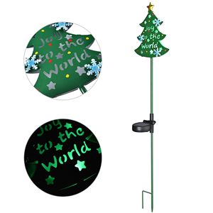 Luce solare albero di natale giardino ecologico decorazione esterna con abbagliante luci LED - Product Image 4