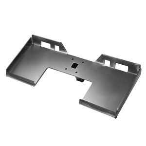 Placa de acoplamiento rápido para minicargadora de 3/8 pulgadas, receptor de enganche de 2.28 pulgadas para placas de carga rápida de 7000 libras para una conexión conveniente - Product Image 1