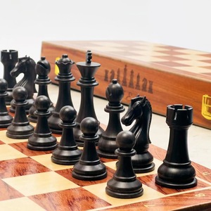 ILAHI's Eco-Friendly Rustic Polished Rectangle <b>Chess</b> <b>Board</b> Game 100% Handmade Pure Wood Animal/Love Style Customized Size <b>Chess</b> - Product Image 1