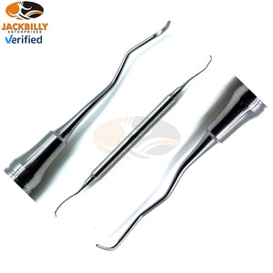 JACKBILLY Curettes Gracey 11/12, Instruments dentaires parodontaux manuels, manche creux, orthodontiques, double extrémité, usage hospitalier MOL - Product Image 6