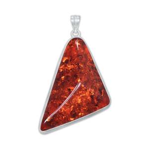 Baltic Amber Gemstone Handmade 925 Sterling Silver Pendant Natural Jewelry Gift Children's & Women's Classic - Product Image 6