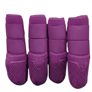 Protège-tendons de cheval à taille ajustable, bandages de protection pour les jambes de cheval, bottes de protection - Product Image 4