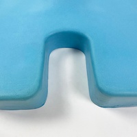 Coussin de siège creux personnalisé en bambou/polyester respirant, conception ergonomique soulageant les douleurs aux hanches/dos, rafraîchissant, antidérapant, durable, pour la lecture