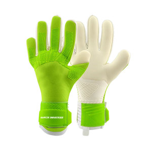 Vente directe d'usine, gants de gardien de but en cuir pour l'extérieur, étiquette privée en stock, imperméables, antidérapants - Product Image 1