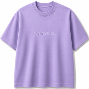 T-shirts décontractés en coton tricoté unisexe pour hommes avec logo brodé personnalisé en gros, impression par transfert thermique - Product Image 4