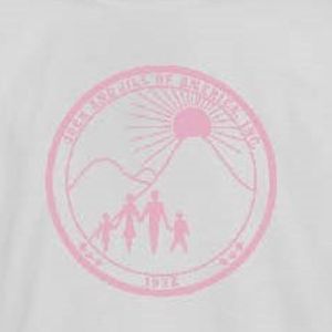 T-shirt blanc à manches courtes et col rond pour adolescent avec motif graphique rose, idéal pour l'école, le quotidien et le streetwear, vêtement confortable - Product Image 3