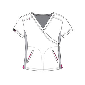 Tenues d'hôpital personnalisées de haute qualité, à séchage rapide et respirantes, ensembles de blouses unisexes en toile avec logo personnalisé, vente en gros - Meilleures ventes - Product Image 6