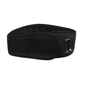 Men Women <b>Double</b> Lock Neoprene Weightlifting <b>Belt</b> Steel Slide <b>Buckle</b> Fitness Workout <b>Belt</b> - Product Image 3