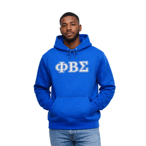 Sudadera con Capucha Estampada Phi Beta Sigma para Hombre, Ajuste Cómodo y Suave, Ropa Casual, Prenda de Fraternidad Griega, Estilo Diario - Product Image 1