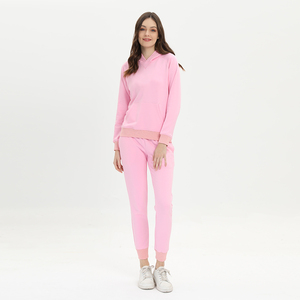 Ensemble d'été personnalisé avec logo : Sweat à capuche court zippé et pantalon de survêtement pour femme (lot de deux pièces) - Product Image 6