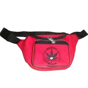 Multi-Functional Corduroy Waterproof Zipper Closure Barrel-shaped Waist Bag Men Women Sports Crossbody <b>Letter</b> Fashion Gift - Product Image 1