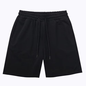 Men Cargo Shorts Solid Color Mid Waist Drawstring Quick Dry Oxford Fabric Casual Bermuda Style 100% Polyester - Product Image 4