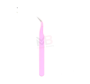 Pinzas para extensión de pestañas de acero inoxidable con logotipo personalizado multicolor, herramienta de belleza personalizada, pinzas para pestañas personalizadas - Product Image 2