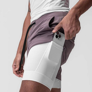 Custom Logo Latest Design Solid Casual Canvas Gym Shorts Eco-Friendly Breathable High Quality Fitness Wear Gym Shorts - Product Image 3
