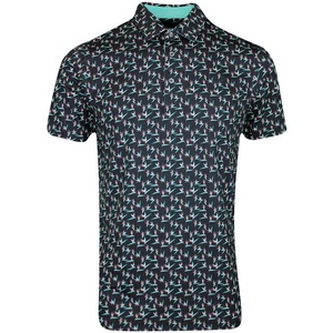 Camisetas de Golf 2026 de Alta Calidad, Tejidas, Impresas en 3D, Transpirables, de Secado Rápido, de Poliéster para Hombre, con Logotipo Bordado Personalizado - Product Image 2