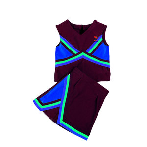 Tenue d'athlètes respirante, légère et élégante en tissu technique à séchage rapide pour la cheerleading - Product Image 1