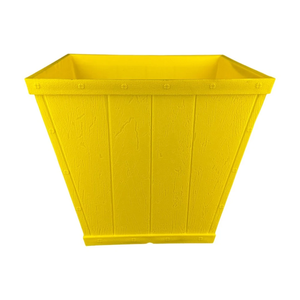 Pot carré de 8 pouces, grand pot en plastique pour plantes, pot à fleurs pour l'intérieur, l'extérieur, la maison, le jardin, le balcon, la pépinière - Product Image 1