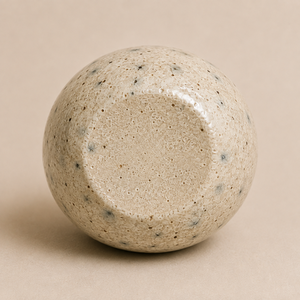 Vase à fleurs en céramique fait main, blanc moucheté, en forme de Gagri, style moderne minimaliste, pour salon et décoration de mariage à domicile - Product Image 2
