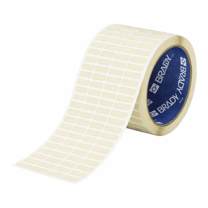 Étiquettes industrielles en polyimide pour PCB, 2 mil, ambre, pour imprimantes à noyaux de 3 pouces, étanches, gaufrées - Product Image 1