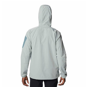 High Quality Men's Softshell <b>Jacket</b> Casual Wear Stand Collar Solid Color Waterproof Canvas Front Logo Stylish <b>Reversible</b> Quick - Product Image 2