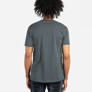 Camiseta ligera de verano con cuello redondo para hombre, camiseta transpirable y fresca, camiseta básica informal suave y transpirable, camisetas con cuello redondo para hombre - Product Image 6