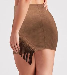 Minifalda de Cuero PU Personalizada para Mujer, Falda Corta Sexy Ajustada de Cintura Alta, Ropa de Moda para Club, OEM - Product Image 2