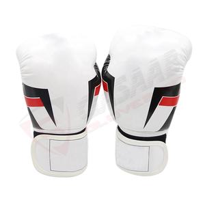 Gants de boxe en gros nouvelle tendance MMA professionnel Logo personnalisé Kickboxing Muay-Thai formation 16oz gants de boxe en cuir - Product Image 2