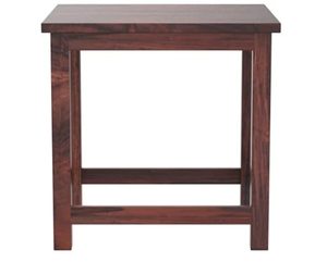 Handcrafted Wooden Sitting Stool Durable Multipurpose Wooden <b>Footrest</b> Seating Stool - Product Image 4