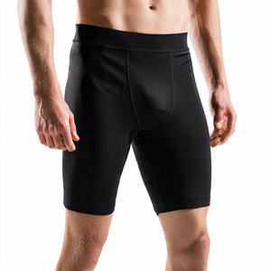 Pantalones Cortos de Compresión para Hombre, Cintura Alta Elástica, Secado Rápido, para Correr, Gimnasio y Entrenamiento - Product Image 6