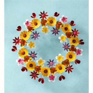 Guirnalda Floral Moderna y Minimalista al por Mayor, Anillo de Eucalipto Artificial, Adorno Colgante para Sala de Estar, Guirnalda Navideña - Product Image 5