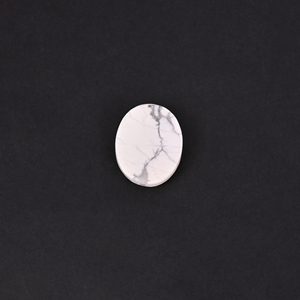 Piedra Preciosa Suelta de Howlite, Forma Ovalada, 16 Quilates, 19x15mm - Product Image 5