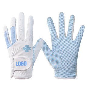 Gant de golf respirant en peau de bœuf avec des couches fines sur la paume et une zone de poignet à séchage rapide pour les conditions estivales - Product Image 3