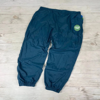 Ensemble de survêtements de sport 2 pièces pour la gym et le fitness, veste et pantalon en nylon, style années 90, sur mesure pour homme, taille XL, vert