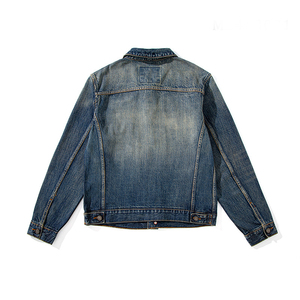 Manufacturer High Quality Mens Cotton Canvas <b>Jacket</b> Button Fly <b>Custom</b> Vintage Acid Wash <b>Denim</b> College Eco-Friendly Quick Dry - Product Image 2